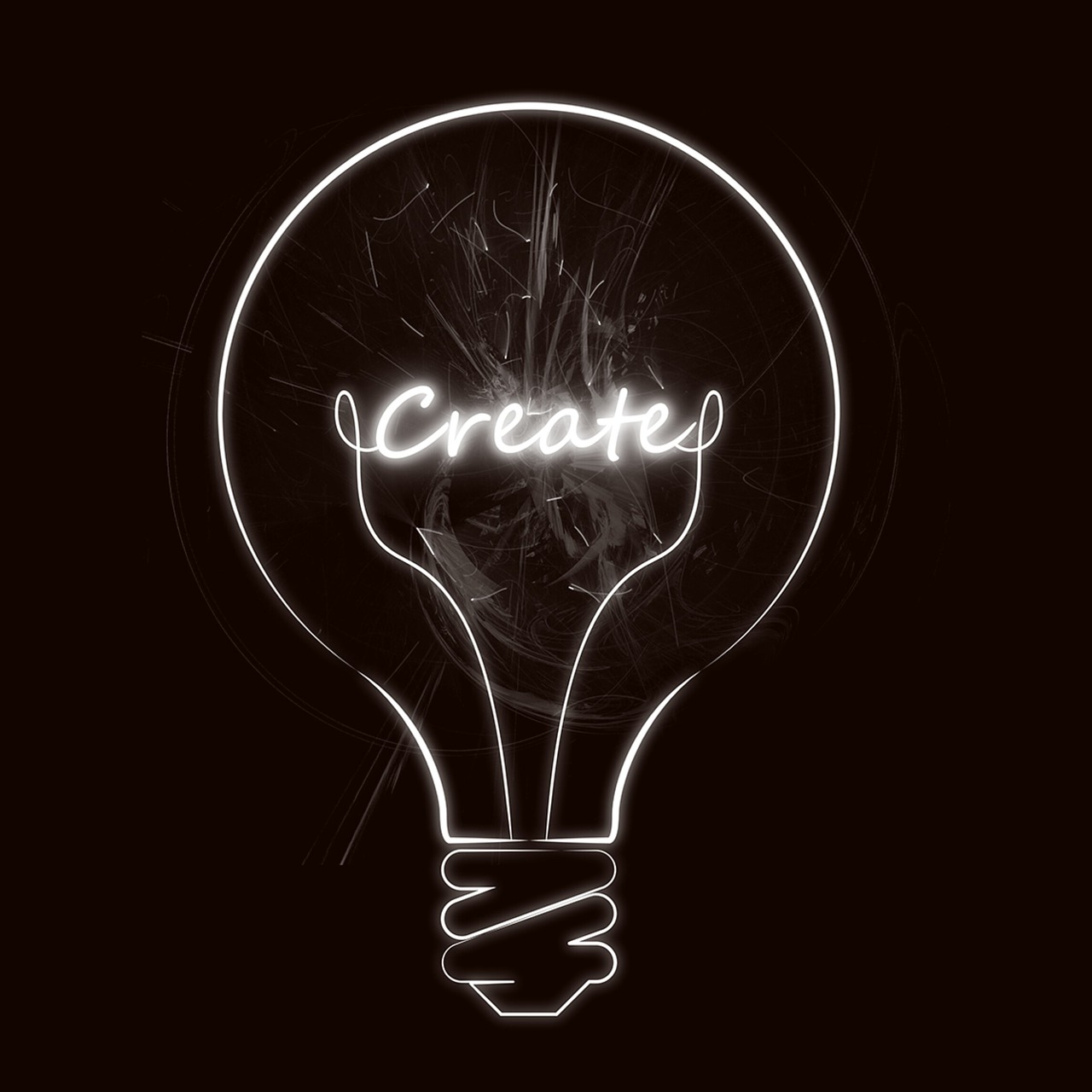idea, light bulb, enlightenment